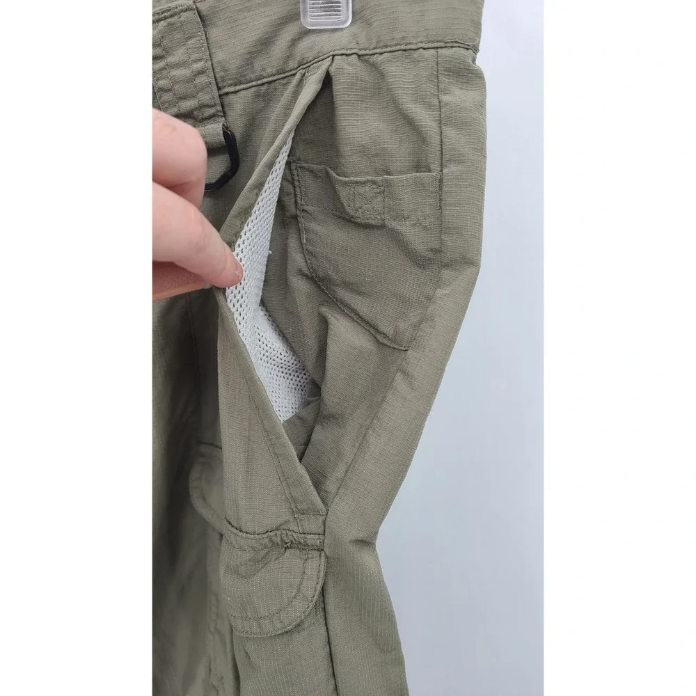 Gorpcore Columbia PFG Omni-Shade Mens Pants Large Convertible Zip Off Outdoor